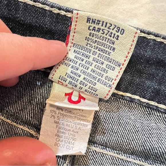 True Religion Boot Cut Jeans size 27 - Picture 5 of 14